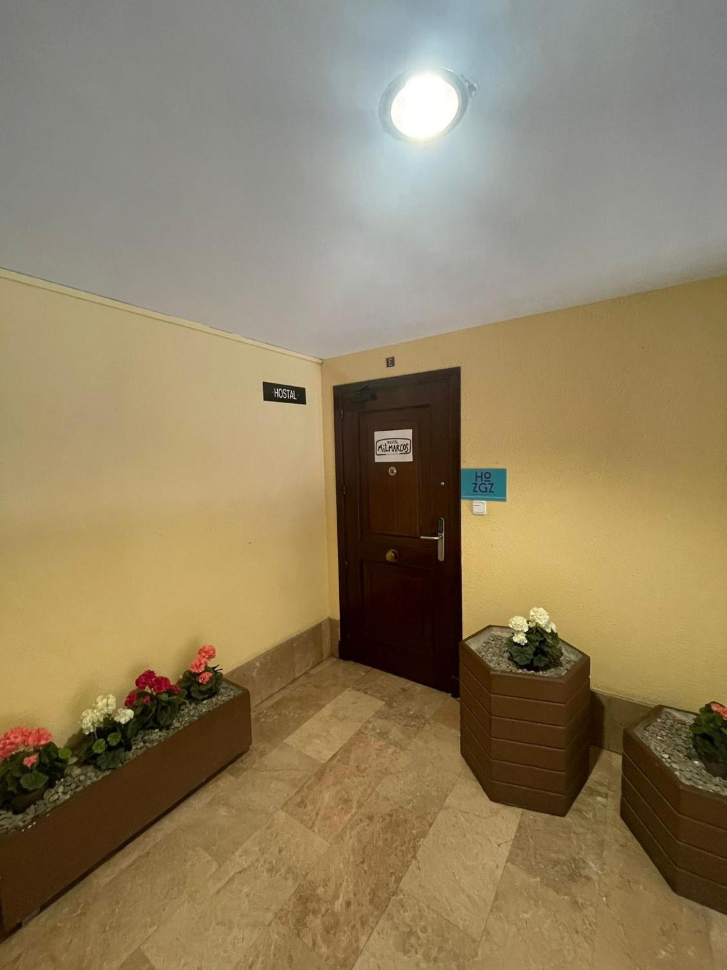 Hostal Milmarcos Saragossa Exterior foto