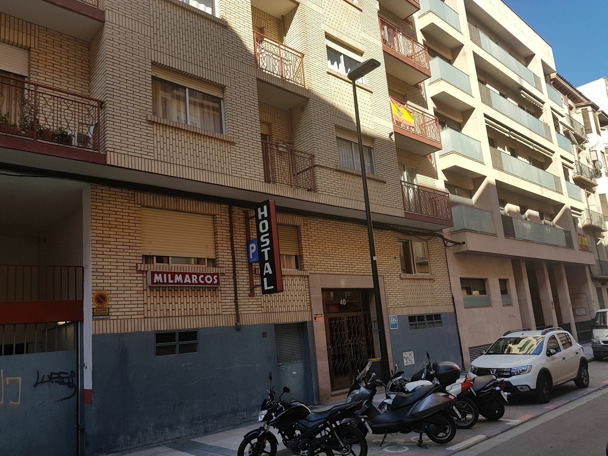 Hostal Milmarcos Saragossa Exterior foto